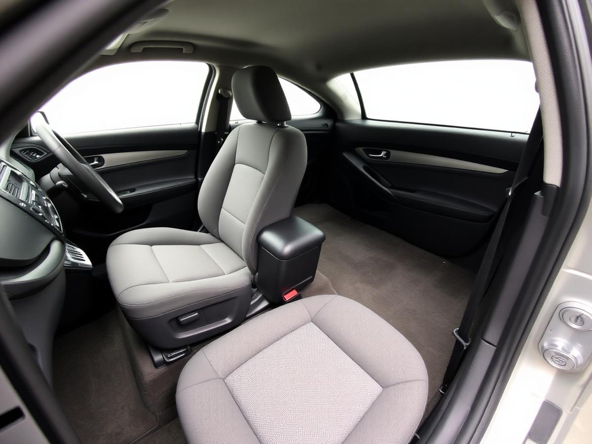 Interior Deep Clean — Sedan after professional detailing